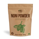 MB Herbals Noni Powder 8 oz | 227g (0.5 lb) | Easily Mixes with Smoothies Juices | No Preservatives | Gluten Free | 45 Servings per Pack