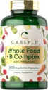 Carlyle Vitamina B Complex alimente Whole Blend 
