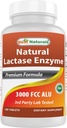Best Naturals Fast Action Lactase Enzyme Tablet, 3000 Fcc Alu, 180 Count (859375002900)