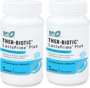 Klaire Labs SFI Health Lactoprime Plus Probiotic - 25 milliarder høy CFU for karb-sensitive menn og kvinner, 7 Lactobacillus og 5 Bifidobacterium blanding, FODMAP Komplett & Dairy-free (60 kapsler, 2 pakke)