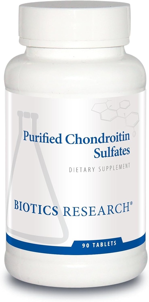 Biotics Research Purified Chondroitin Sulfates unterstützt gesunde Reaktionsprozesse, Ultra Flex Joint Support, Gesunde Knie, Flexibilität, Beweglichkeit, Komfort, 90 Tablets