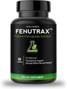 VitaMonk FenuTraxTM Fenugreek Extract 1 Mesece dobave - Močnejša kot Testofen - Visoka potenca (50%) - Testosteronska podpora za moške - rast mišic, energije in pogon (60 kapsul)