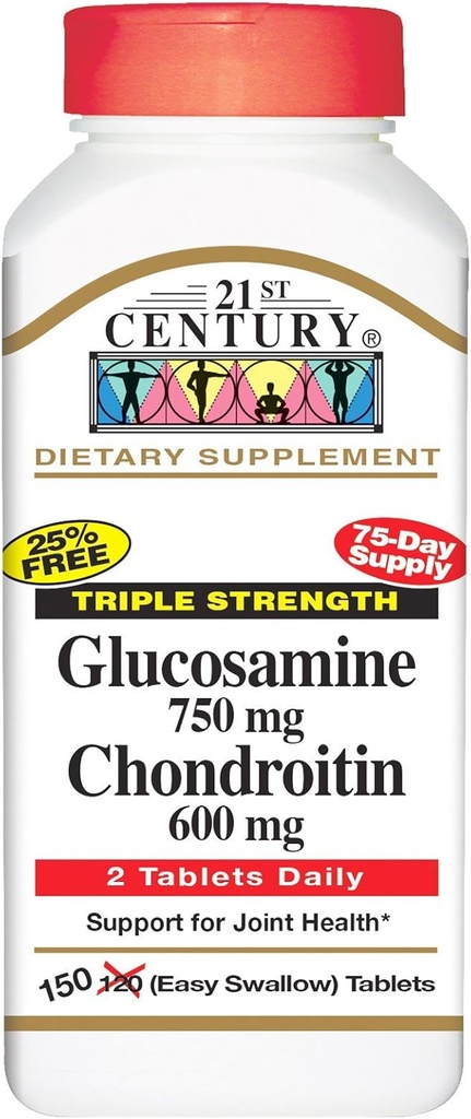 Glucosamine et Chondroïtine - 150 comprimés
