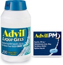 Advil Liqui-Gels Hine Reliver and faler, Hine Meder for Authors with Ibuprifen 200mg for heads, Backache, packcheal Hains and เข้าร่วมการบรรเทาปวด - 200 Capsuls, Advil Iburofen - 2 Ct