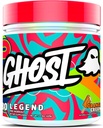 GHOST Legend Pre-Workout Powder, Crema Arancione - 30 Serve – Pre-allenamento per uomini e donne con Choline, L-Citrulline, & Beta Alanine per energia & Focus