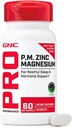 GNC Pro Performance Zink Magnesium, 60 tabletten, ondersteunt rustgevende slaap en anabole ondersteuning