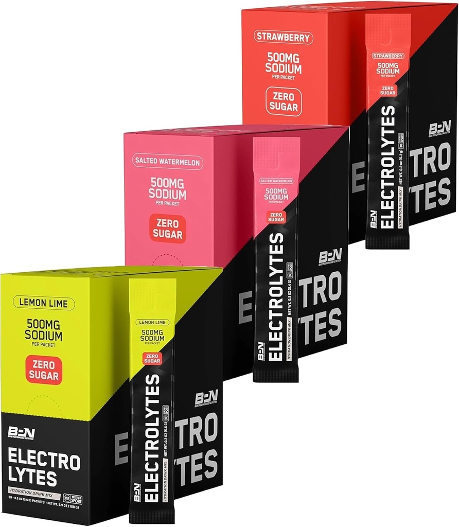NUTRIÇÃO DE DESEMPENHO BPN Electrolytes Go Packs Variety Pack Bundle