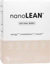 Biopharma Científica Nano Lean Natural Gestió de pess i energia de salut, Bebette Natural Berry Flavor 93 30 Servings Streting, va incrementar el Metabolisme, Ashwandha, Te verd