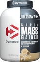 Dymatize Super Mass Gainer Valgupulber, Gourmet Vanilla, 52 g valku, 1 g kreatiini, 1280 kalorit, 10,7 g BCAA-d, 245 g süsivesikuid, sisaldab vadakuvalgu pulbrit, isolaati ja kaseiini (8 serveerimist)