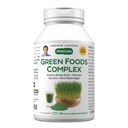 ANDREW LESSMAN Green Foods Complex 180 Capsules - Supplies Building Blocks for Healthy Tissue Growth, Liver Support. 100 mg Each of Barley Grass, Wheat Grass, Blue Green Algae, Chlorella, Spirulina