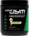 JYM Supplement Science Pre JYM Rainbow Sherbet Pred vadbo Prašek za moške in ženske, BCAA, nootropiki, kreatin HCI, citrulin, beta-alanin, betain, tavrin, huperzin, 30 Servingov