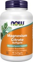 JETZT Nahrungsergänzungsmittel, Magnesium Citrat, mit Glycinat & Malat, Nervous System Support*, 90 Softgels
