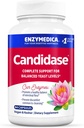 Enzymedica, Candidase, Digestive Enzymes for Gentle Cleansing Support, Gut Health & Trawienie, 84 Count