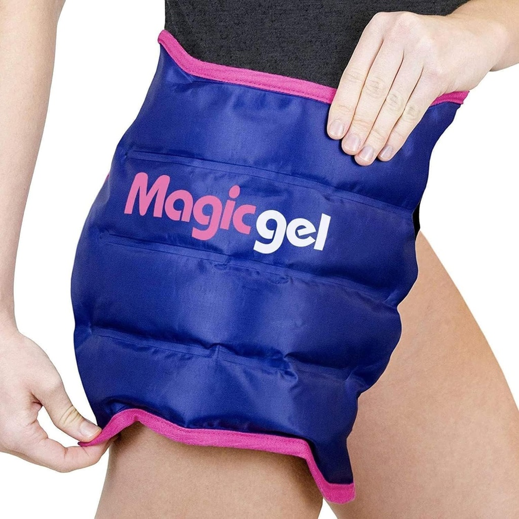 Magiczne żel Hip Ice Pack Wrap po operacji - wielokrotnego użytku zimny uchwyt - Po operacji odzyskiwania dostaw dla mężczyzn i kobiet - Ice Pack dla Hip