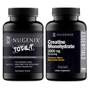 Nugenix Essentials Creatine Monohydrate and Total-T Testosterone Booster for Men