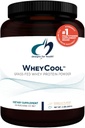 健康WheyCool-草药Whey蛋白粉补充剂设计,配有22g蛋白,可支持Athletes,Muscles + Energy-Non-GMO + Gluten-Free, Vanilla(30 services / 900g)