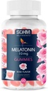 Melatonine Gummies 10 mg -Enhance Sleep Quality-Sleep Support Gummies Vegetarian