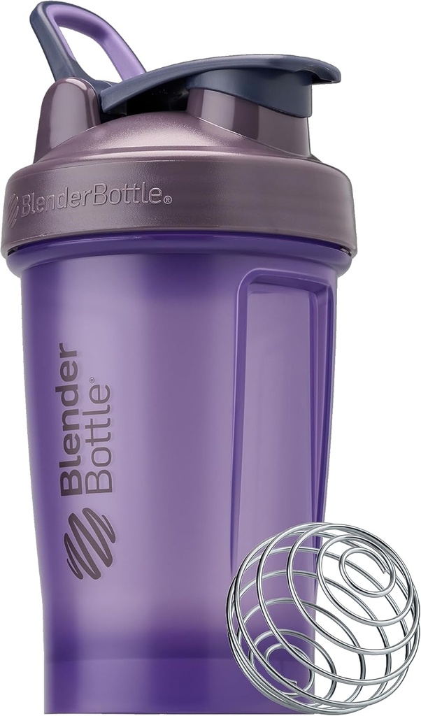 BlenderBottle Classic V2 Shaker steklenica kot nalašč za beljakovinske Shake in pred vadbo, 20oz, polno barvno škrlatno