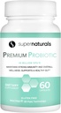 Premium probiotikai, 40 Billion KSV Probiotikai Digestic Health, Pagaminta su MAKTrek Bipass Technology, Moterys & Mens Probiotikai gut Health, 60 Probiotinių kapsulių