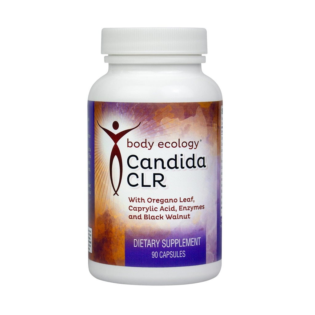 Body Ecology Candida CLR | Healthy Microbiome Supplement | Restore Gut Health | 90 Count