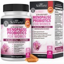 Menopause Supplements for Women - 40 Billion CFU Menopause Probiotics for Women - Support for Hot Flashes Night Sweats Mood Swings and Balance - Non-GMO, 30 Easy-Swallow Capsules, 30 Servings