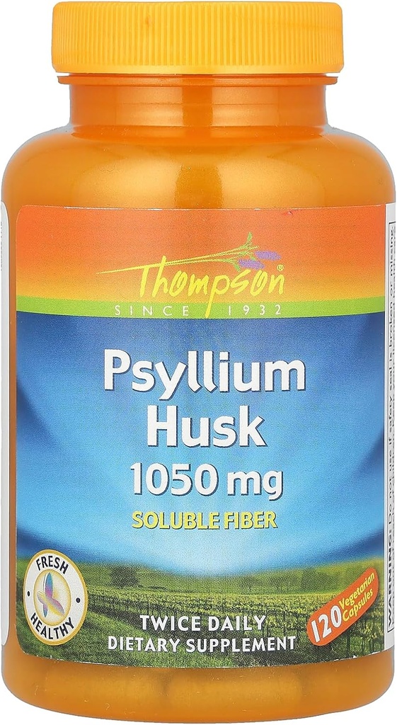 Psyllium Husk 1050 mg Thompson 120 caps