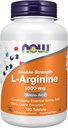 NOW Foods Supplements , L-arginiin 1000 mg , lämmastikoksiidi lähteaine * , aminohape , 120 tabletti
