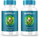 ( Pack) DetoxAll 17, DetoxAll 17 cơ thể đặt lại, DetoxAll17 Phụ trợ cho dịch vụ dinh dưỡng toàn bộ sức khỏe và giếng, sức mạnh tối đa Tất cả các hộp năng lượng mang lại năng lượng khởi động, Detox Tất cả 17 Review (120 Capsules)