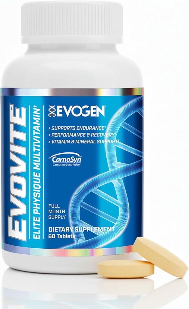 Evogen Evovite - Elite Physique Multivitamine voor vrouwen en mannen Geavanceerde formule voor endurance, herstel, & Joint Health &amp; Vitaminen & Mineral Support