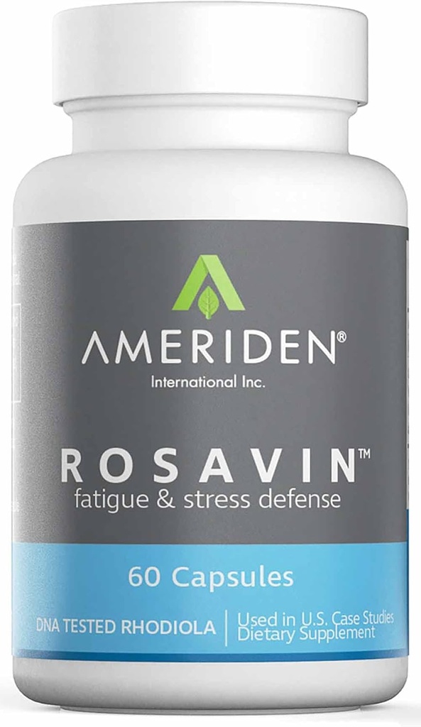 Rosavin-Siberian Rhodiola rosea 60 V-cápsulas 100mg