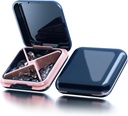 Kleine pil Box Waterdichte reis pil geval Draagbare Daily Pillen container pil houder Portemonnee 4 Compartiments Pocket Compact Medicine Organisator voor Vitamine,Visolie, Complementen, Medicatie (Blauw)