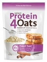 PEScience Protein4Oats, Protein Powder to Make Amazing Tasting Protein Oatmeal, with Whey and Casein - French Toast, 12 Servings