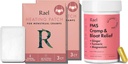 Rael Bundle - PMS Supplement for Women (28 kapsulak) & Herbal berogailua adabakiak (txikia, 8 kondea)