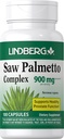Lindberg Saw Palmetto Complex | 100 Capsules | Prostate Supplement for Men | Non-GMO, Gluten Free