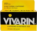 Vivarin Alertness Aid Tablets 40 Conte 200mg compresse (4 Pack)