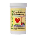 ChildLife Essentials ChildBiotics with Colostrum - Probiotics for Kids & for Digestive Health, Chewable Children's Probiotic, Colostrum for Kids, Gluten Free - Natural Berry Flavor, 92 Tablets