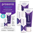 Sistema de tratamento de Prosoria Double Kit - 2oz | Poderoso Psoriasis Relief con ácido salicílico, Turmeric, manteiga de Shea e vitaminas | Gel & Ointment para Scaling, Flaking, Dryness, Itching & Redness Relief