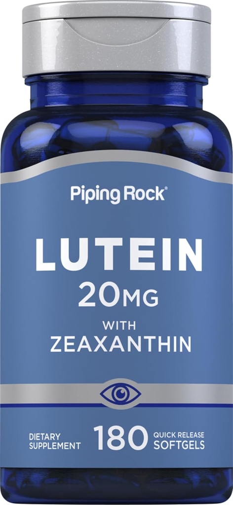 Piping Rock Lutein și Zeaxanthin Supliment 