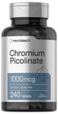 Horbäach Chromium Picolinate 1000mcg | 240 Tablets | Vegetarian, Non-GMO & Gluten Free Supplement