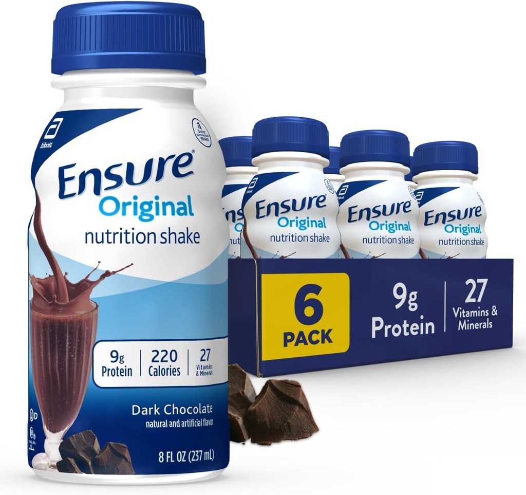 Upewnij się, że oryginalny shake Dark Chocolate Nutrition 124; posiłek zamiennik shake 124; 6 Liczba (Opakowanie po 1)