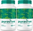 (2 Pack) Puravive, Puravive gewichtsverlies Capsules, Puravive Exotic Rice Methode, Alle Natuurlijke Ontgifting & Reiniging Ondersteuning, Pura Vive Keto Reviews (120 Capsules)