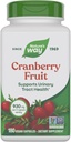Nature's Way Cranberry Fruit, Cranberry Supplements, soporta a saúde do tracto urinario*, 930 mg por porción 2, 180 cápsulas (Packaging May Vary)
