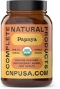 Prodotti naturali completi Organic Papaya Enzymes & Papain Enzyme Capsule - 500mg 100 Pills, Organic Papaya Powder Digestive Super Fruit Capsules