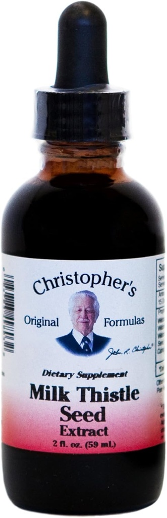 Christopher's Original Formulas Milk Thitle Seed -- 2 fl oz