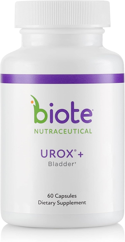 Biote Nutraceuticals - Urox + - Bladder Health (60 kapsułek)