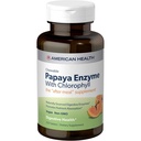 American Health, Papaya Enzyme with Chlorophyll, 250 Count