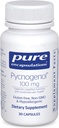 Pure Encapsulations Pycnogenol 100 mg peru Hypoallergenic Supplement to Promote Vascular Health and Provide Antioxidant Support Ø 30 Capsules