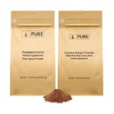 PURE ORIGINAL INGREDIENTS Chasteberry Extract and Licorice Extract Bundle, 1 lb Each, Non-GMO, Gluten Free Supplements