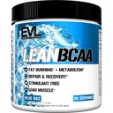Evlution Stimulant Free Lean BCAA Powder Nutrition BCAAs Amino Acids Powder with CLA Carnitine and 2:1:1 Branched Chain Amino Acids Supports Muscle Recovery Fat Burn and Metabolism - Blue Raz