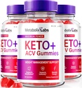rize labs - - Metabox Labs Keto Plus ACV Gummies - Weight Management Ondersteuning Apple Cider Vinegar Supplement (180 Gummies)